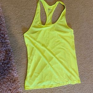 Nike Neon Racerback Tank Top